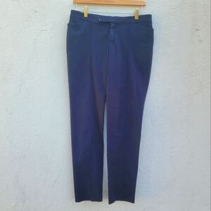 Lafayette 148 NY navy blue cotton trousers size 6